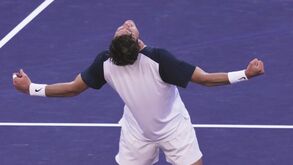 Jack Draper celebra passagem à final de Indian Wells