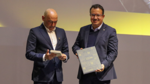 Luís Sénica (FFP) e Alexandre Almeida, presidente da Câmara Municipal de Paredes