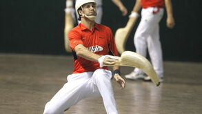 Pelota basca em destaque