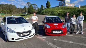 Mais três jovens a “voar” na Montanha