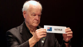 Wlamir Marques durante o sorteio do torneio de basquetebol dos Jogos Olímpicos de 2012