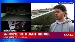 Estrutura do estádio da AD Nogueirense voou durante o treino: jogador relata pânico da equipa