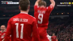 Hojlund explica festejo à Ronaldo: «Foi para o meu ídolo, não celebrei assim para gozar com ele»