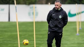 Rui Borges recebeu quatro reforços no treino do Sporting