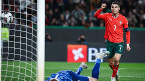 Redenção do capitão: Cristiano Ronaldo marcou assim diante da Dinamarca