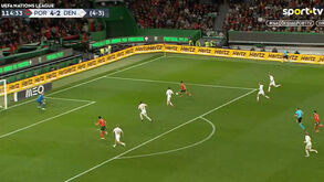 Gonçalo Ramos finalizou contra-ataque e fechou goleada de Portugal frente à Dinamarca