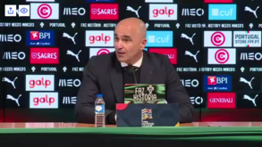 Roberto Martínez: «Se não gosta de sofrer, acho que não devia acompanhar futebol»