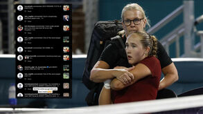 Andreeva mostrou mensagens de ódio que recebeu