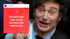 Até Milei goza com o Brasil: «Que estranho que o Neymar tenha perdido este baile...»