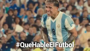 Argentina provoca Brasil com o seu primeiro vídeo... em silêncio