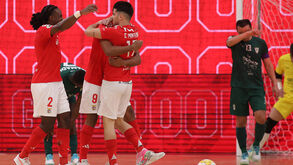 Benfica vence Leões Porto Salvo e defronta Sporting na final da Taça de Portugal de futsal