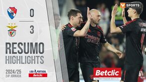 O resumo do Gil Vicente-Benfica: golos, casos e outros lances