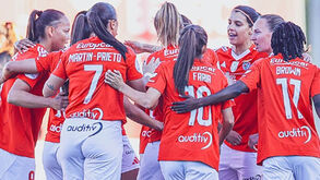 Jogadoras do Benfica