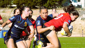 Seleção feminina de râguebi perde com Espanha na estreia no WREC'25