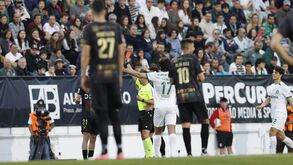 O momento do vermelho a Montoia