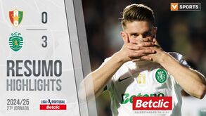 O resumo do Estrela-Sporting: golos, casos e outros lances
