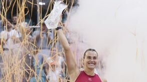 Sabalenka festeja em Miami