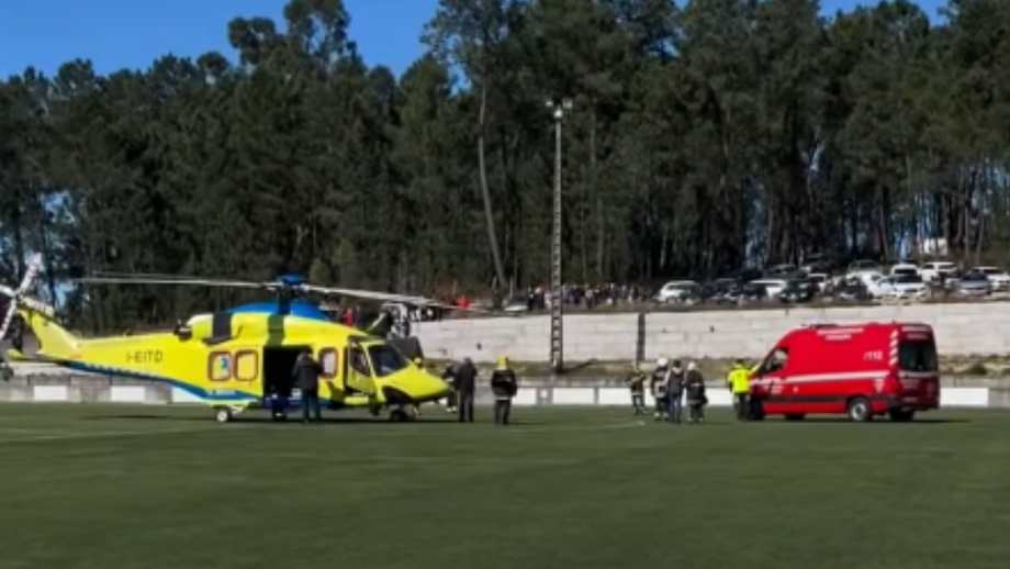 Em jogo de iniciados, em Monção