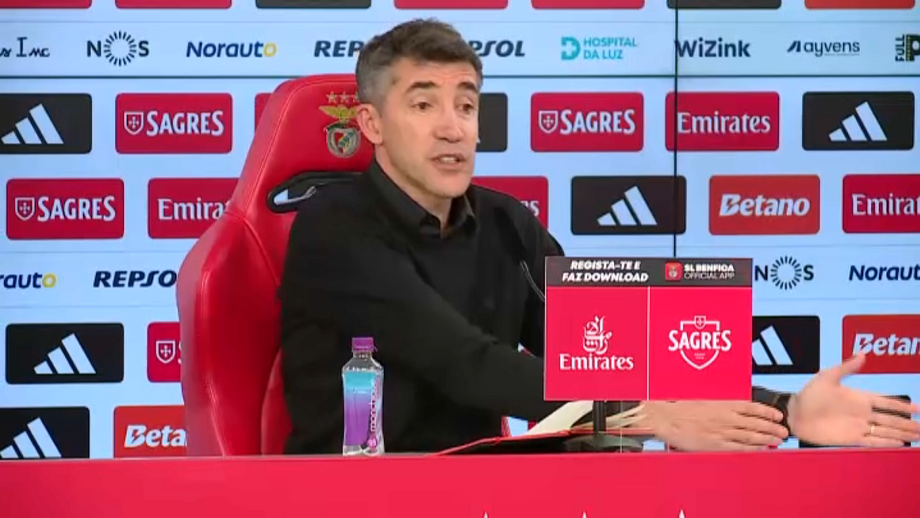 Treinador dos encarnados voltou a comentar rumor sobre jantar com o presidente do Sporting em 2023