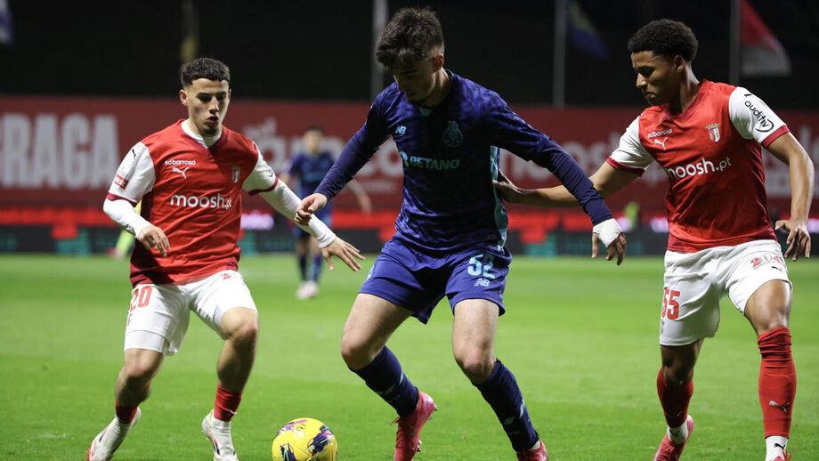 Sp. Braga venceu o FC Porto, em 2024/25, na Pedreira