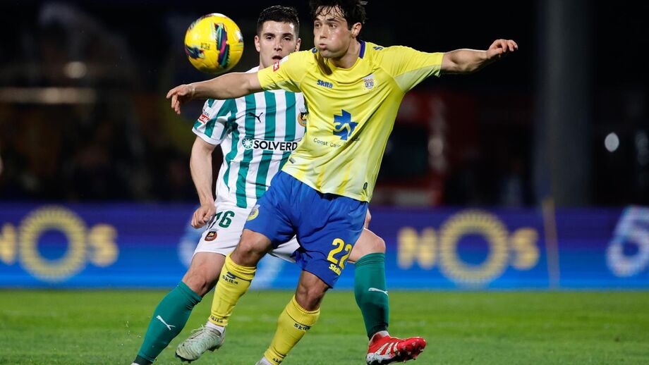 Pablo Gozálbez em ação pelo Arouca