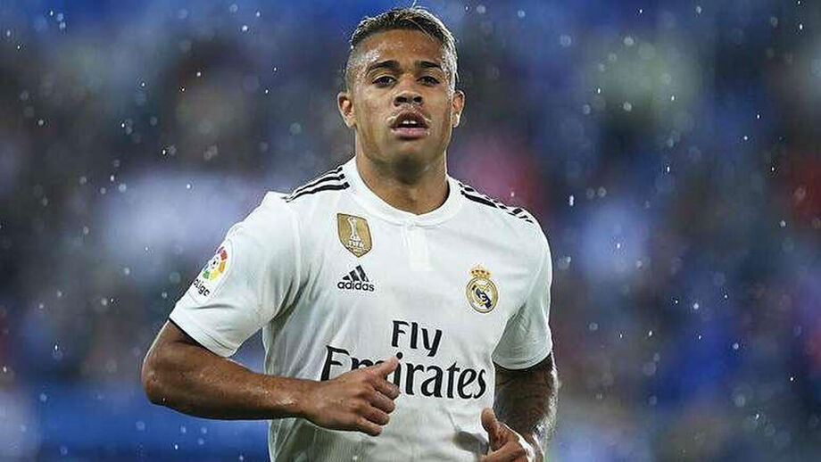 Mariano Díaz em ação pelo Real Madrid