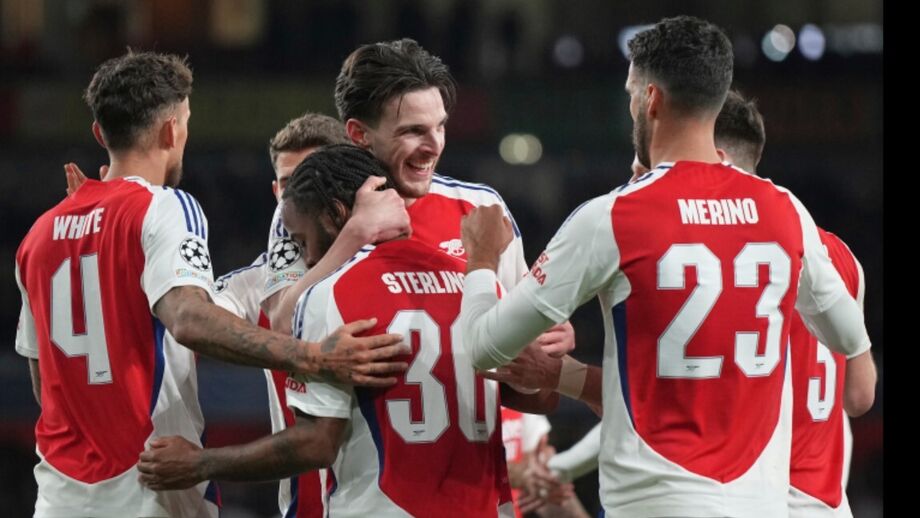 Arsenal celebra o apuramento em Londres