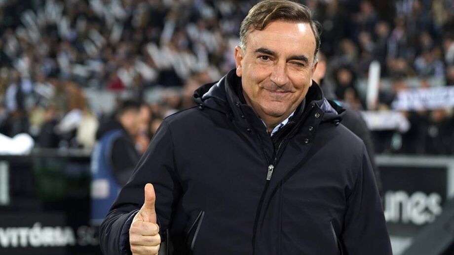 Carlos Carvalhal, treinador do Sp. Braga