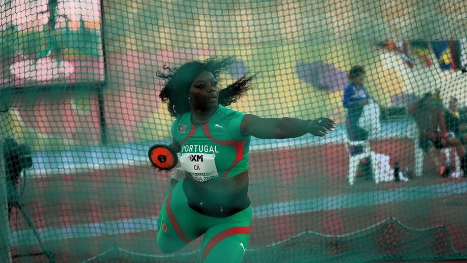 Liliana Cá conquista medalha de prata no lançamento do disco na Taça da Europa