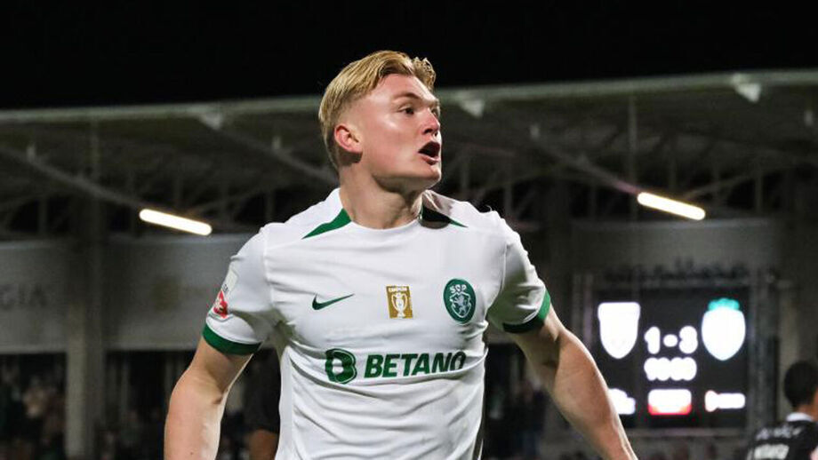 Conrad Harder cumpre época de estreia no Sporting