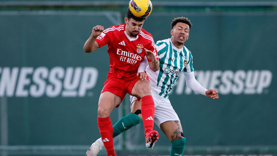 Tomás Araújo saiu ao intervalo do jogo com o Rio Ave