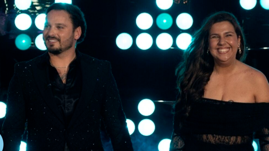 Miguel Vicente e  Inês Morais na gala do Desafio Final