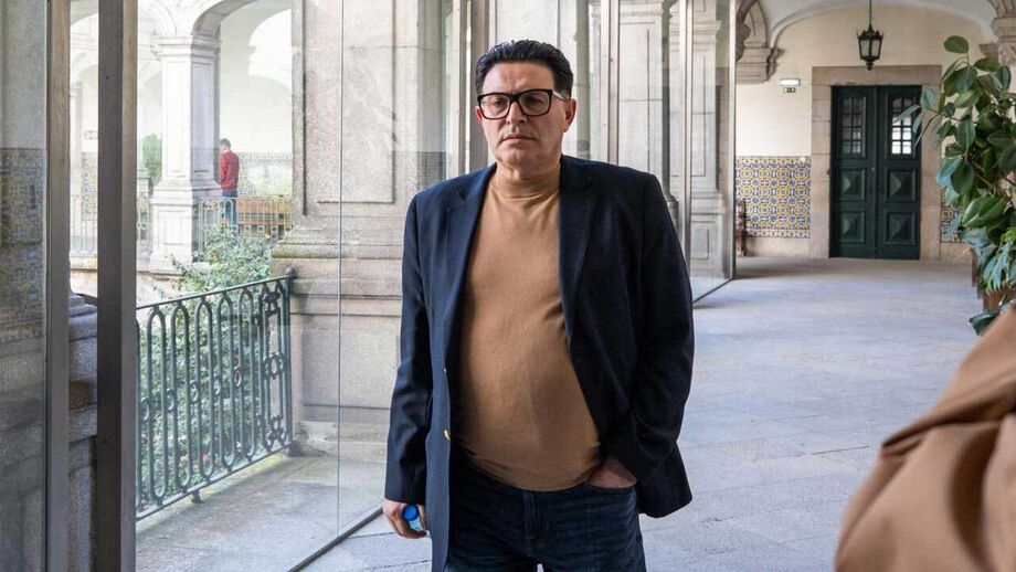 Vítor Catão hoje em tribunal