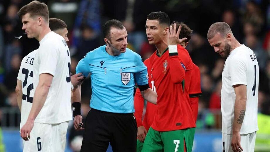 Irfan Peljto dirigiu o particular de março do ano passado entre Eslovénia e Portugal