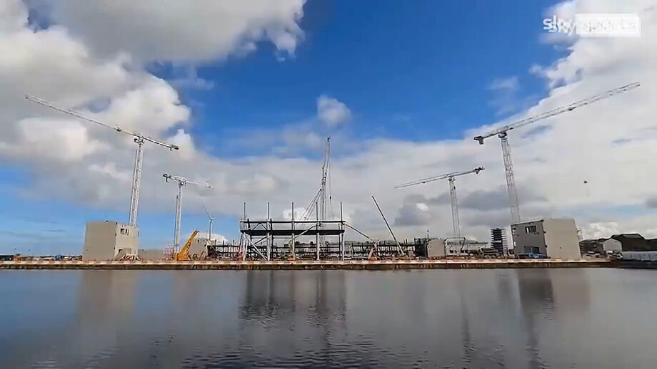 'Everton Stadium' demorou quase quatro anos a ser construído