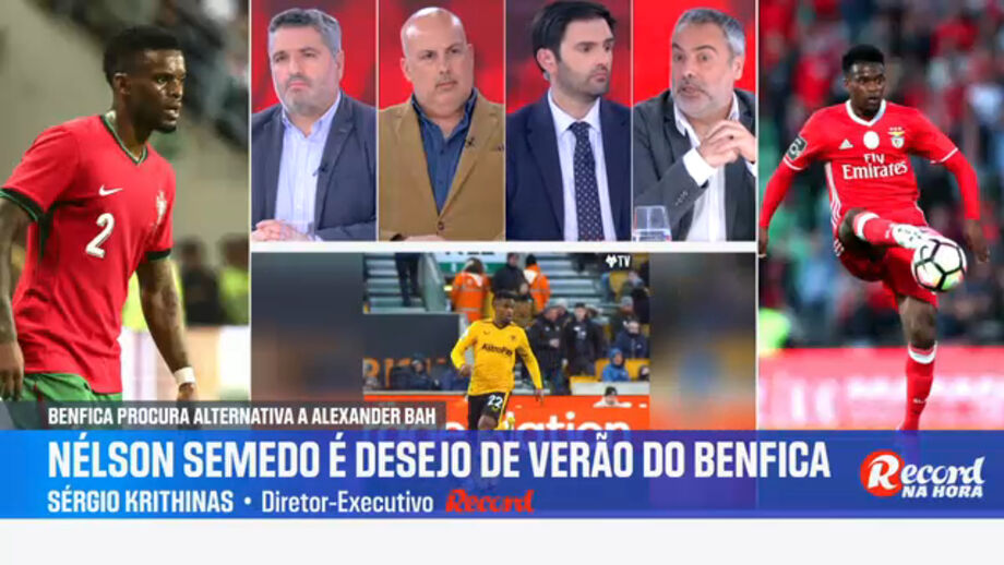 Sérgio Krithinas, diretor executivo de Record, faz ponto de situação sobre o regresso do lateral à Luz