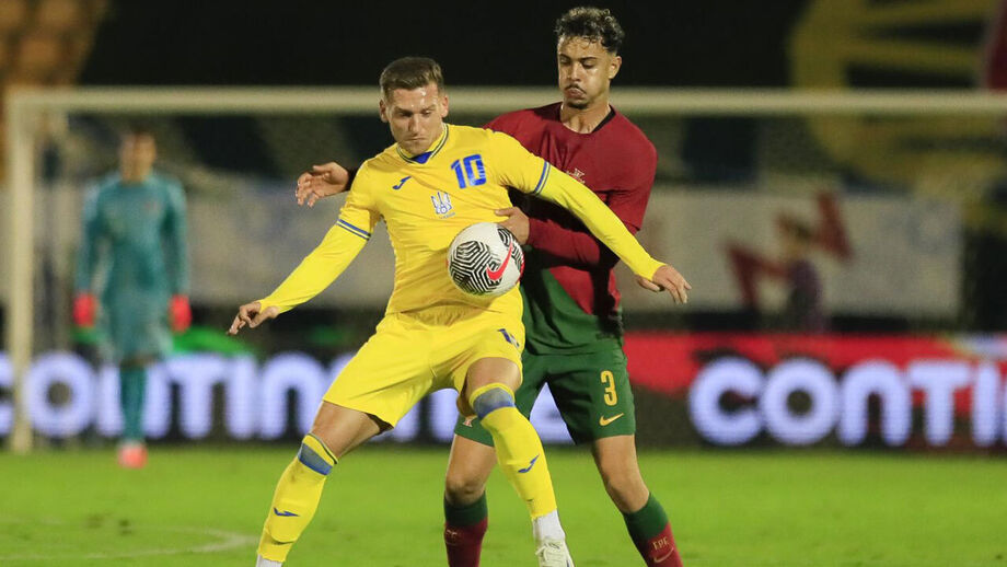 João Muniz ao serviço da seleção de sub-21