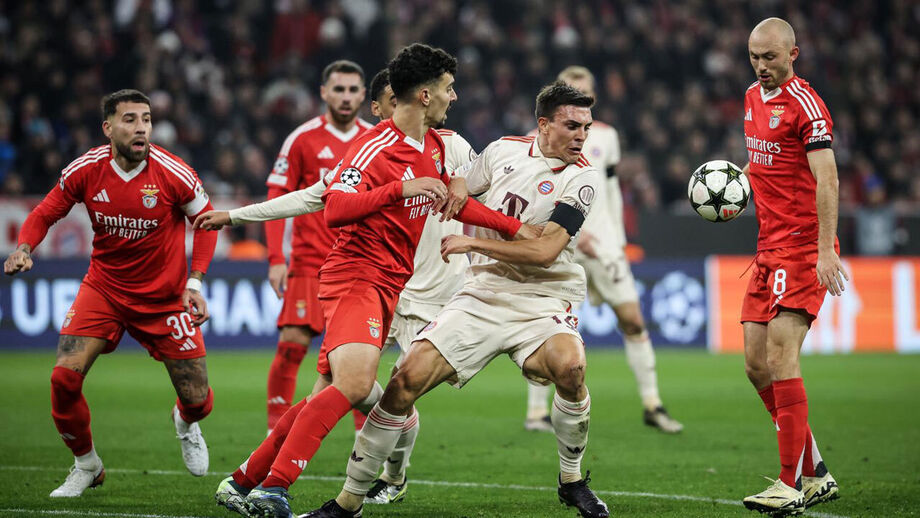 João Palhinha num Bayern-Benfica esta época