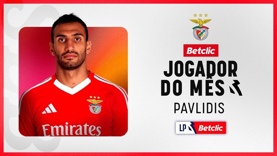 Pavlidis eleito jogador do mês da Liga Portugal Betclic em fevereiro