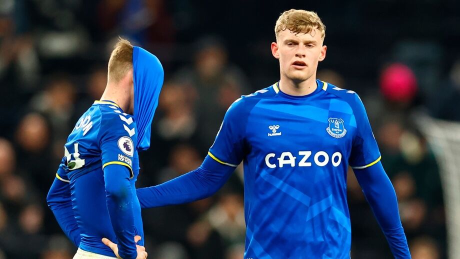 Central do Everton em destaque na Premier League