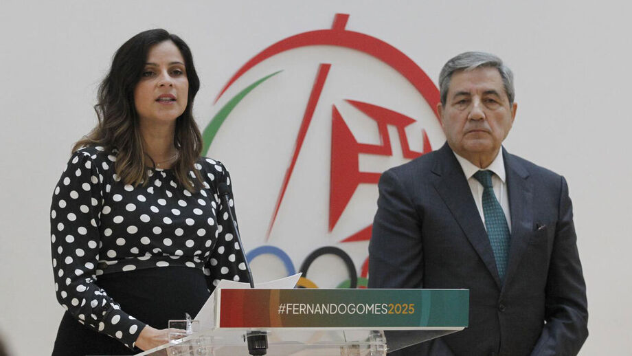 Diana Gomes e Fernando Gomes, no COP