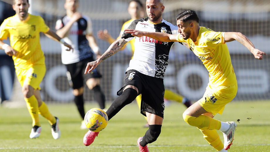 Ângelo Neto em ação frente ao Sp. Braga