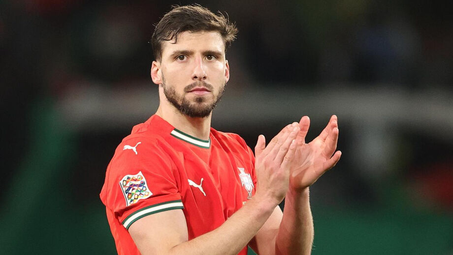 Rúben Dias agradece apoio na vitória sobre a Dinamarca