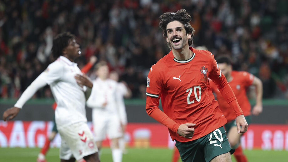 Trincão destacou-se pela Seleção