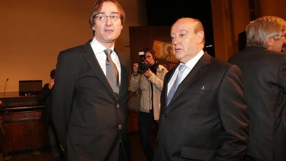 Pinto da Costa com o filho Alexandre