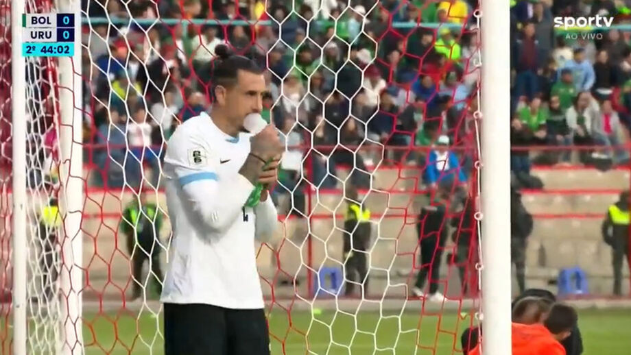 Giménez passou mal com a altitude