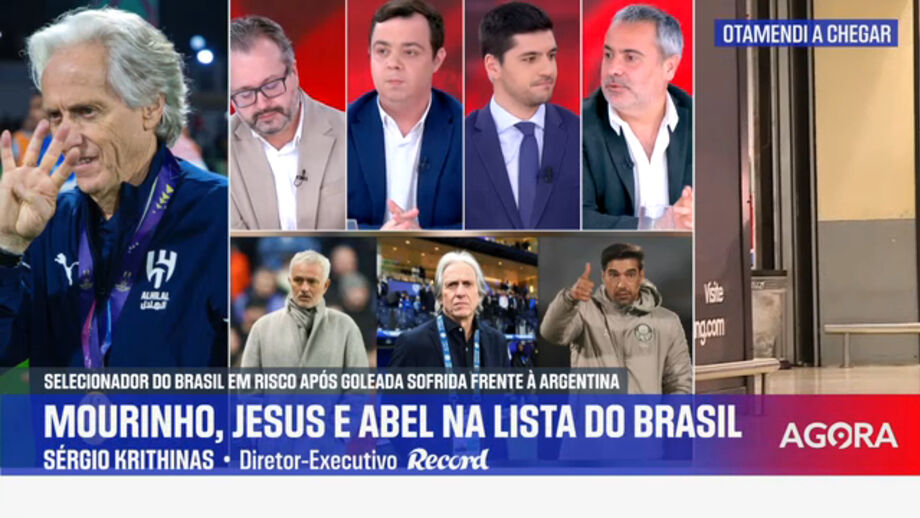 Sérgio Krithinas, diretor executivo de Record, sobre notícias que associam o treinador português à canarinha