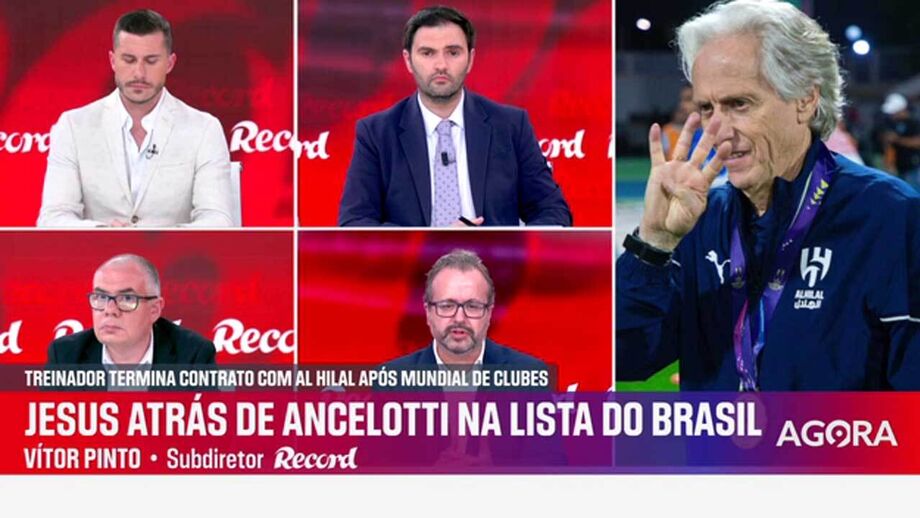 Vítor Pinto, subdiretor de Record, dá mais detalhes relativamente à possibilidade do treinador português assumir o escrete