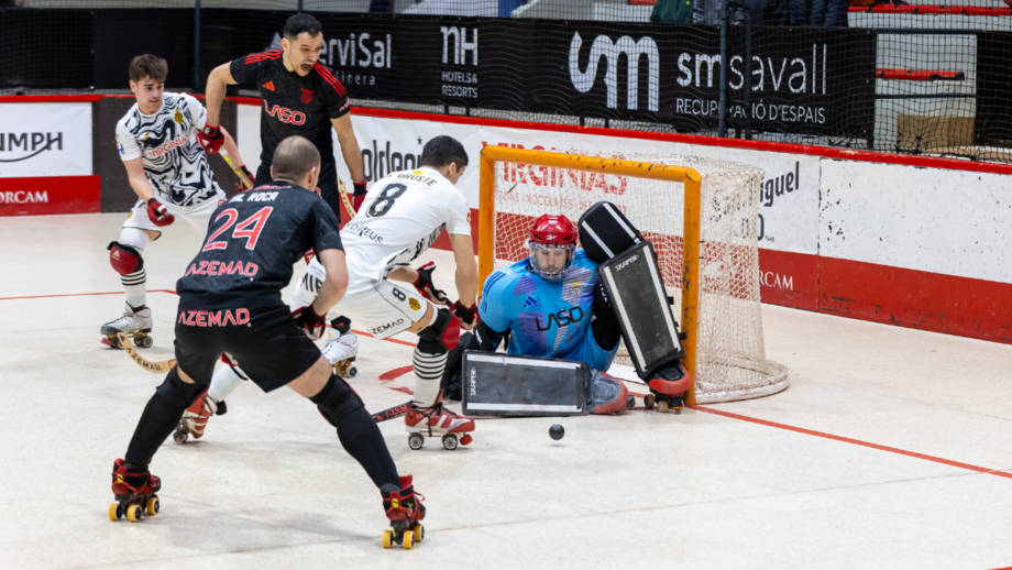 Benfica venceu na Catalunha na 1.ª mão dos quartos de final