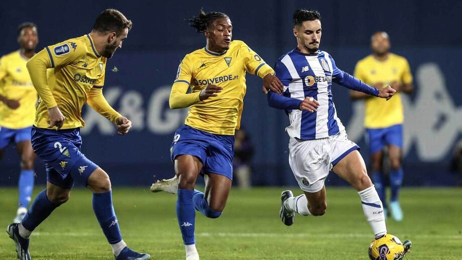 Eustáquio num Estoril-FC Porto de 2023